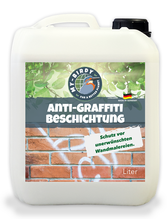 Erleichtert das Entfernen von aufgesprühten Lacken (Graffitis), Markern, Stickern, Kaugummi usw.