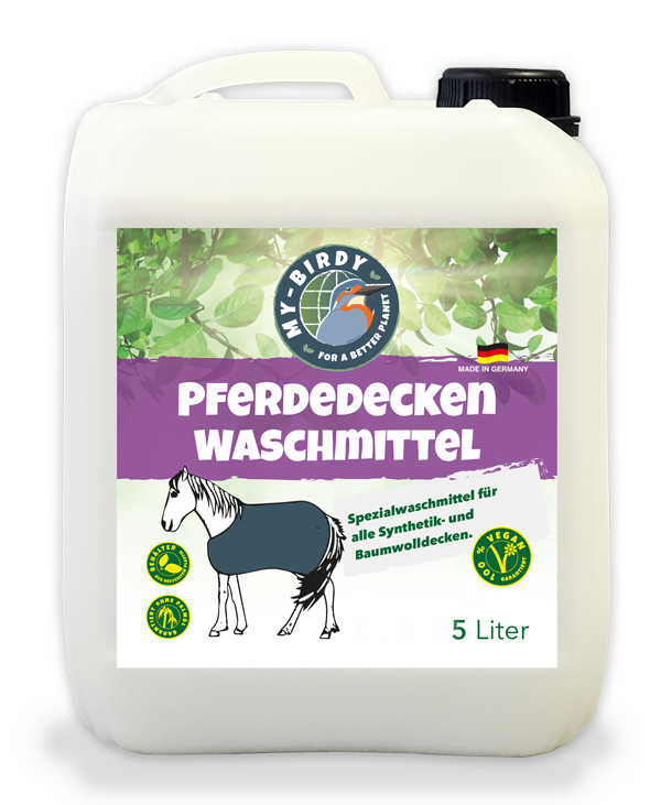 Spezialwaschmittel für alle Synthetik- und Baumwolldecken.